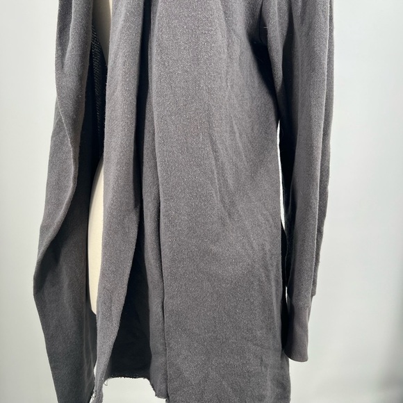 VanillaStar Open Front Grey Hooded Shrug Ladies Large - Picture 3 of 5